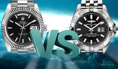 breitling vs omega vs rolex